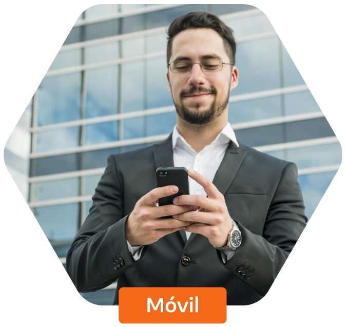 Úsalo en App móvil ERP en Celular