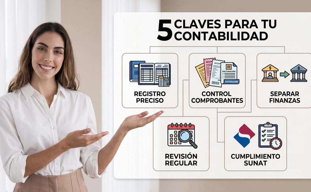 SUNAT: 5 consejos estratégicos para asegurar la contabilidad de tu empresa