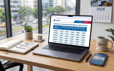 CRONOGRAMA DE OBLIGACIONES MENSUALES – EJERCICIO 2026